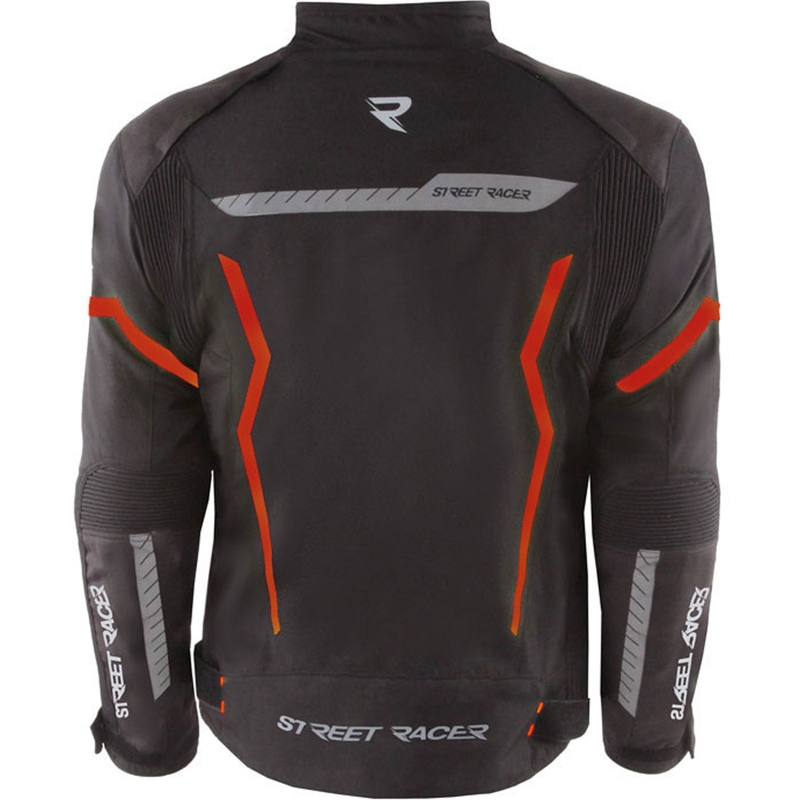 Street Racer Flex Air motoros kabát fekete-piros