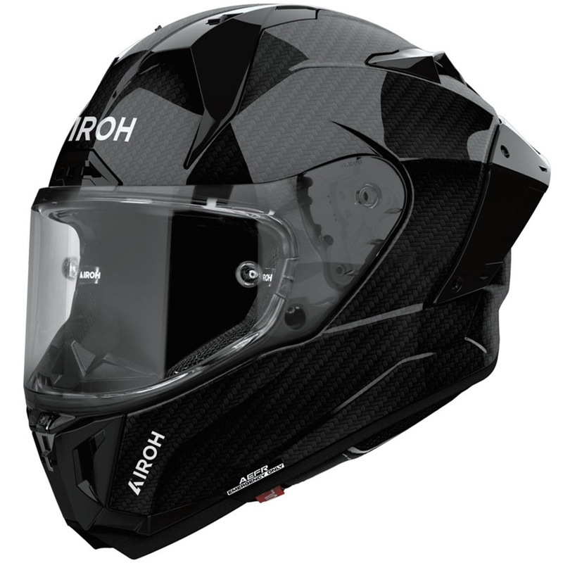 Airoh GP800 Carbon zárt motoros bukósisak fényes fekete
