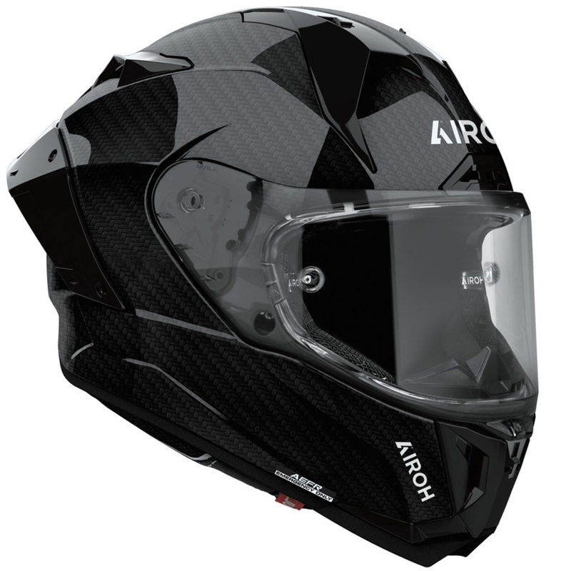 Airoh GP800 Carbon zárt motoros bukósisak fényes fekete