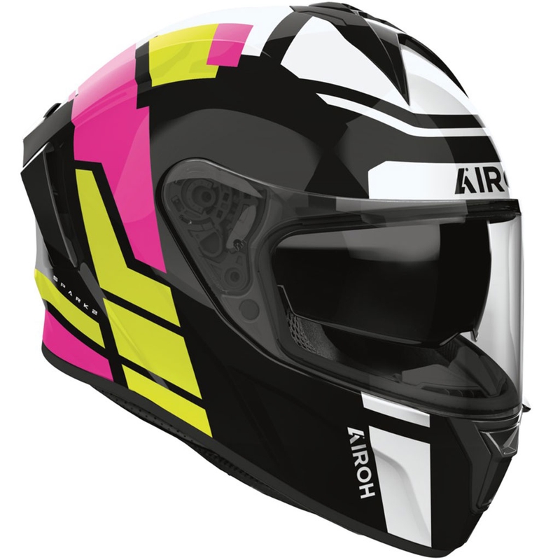 Airoh SPARK 2 Livery zárt motoros bukósisak fényes menta