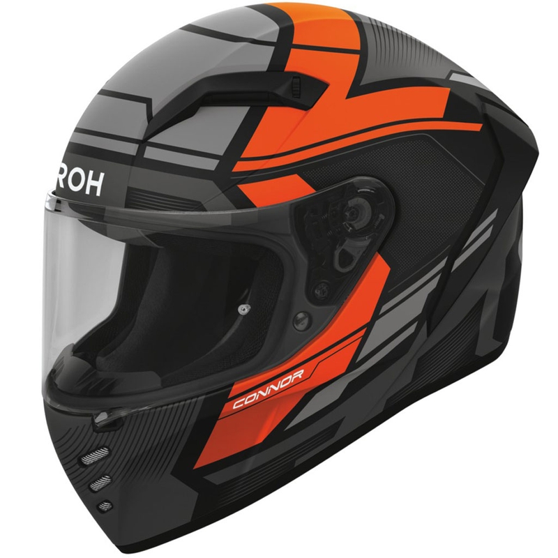 Airoh CONNOR Ego zárt motoros bukósisak matt narancssárga