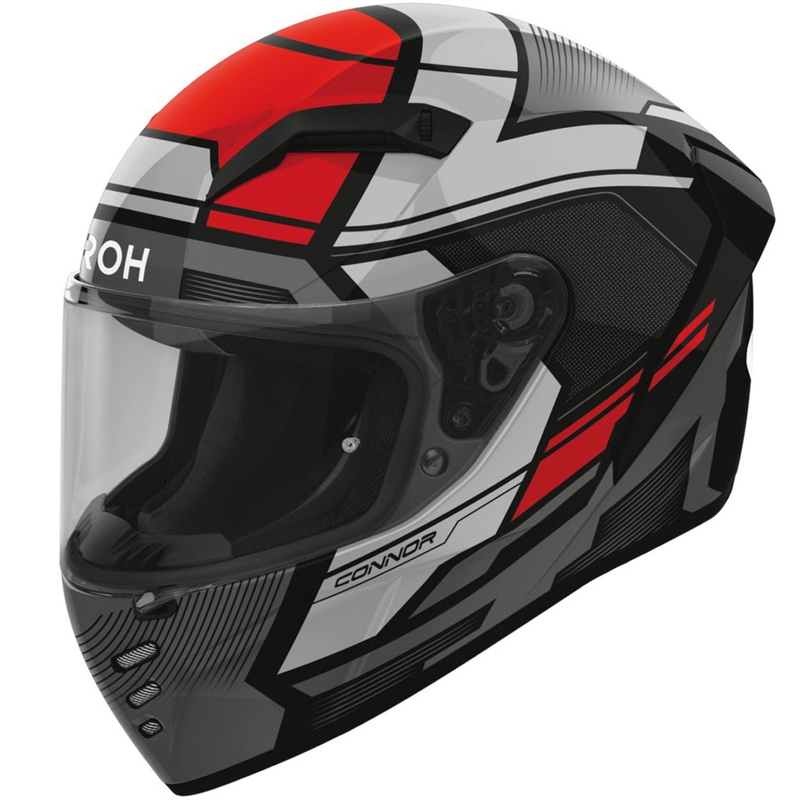 Airoh CONNOR Ego zárt motoros bukósisak fényes piros