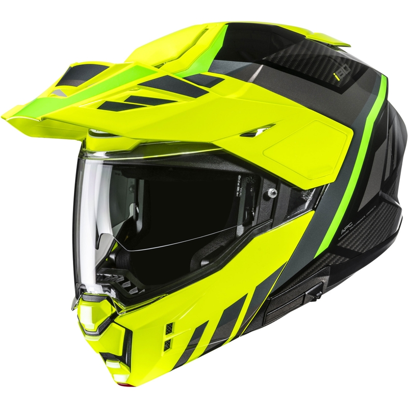 HJC i80 Imes MC3H felnyitható motoros bukósisak fekete-fluo sárga-fluo zöld