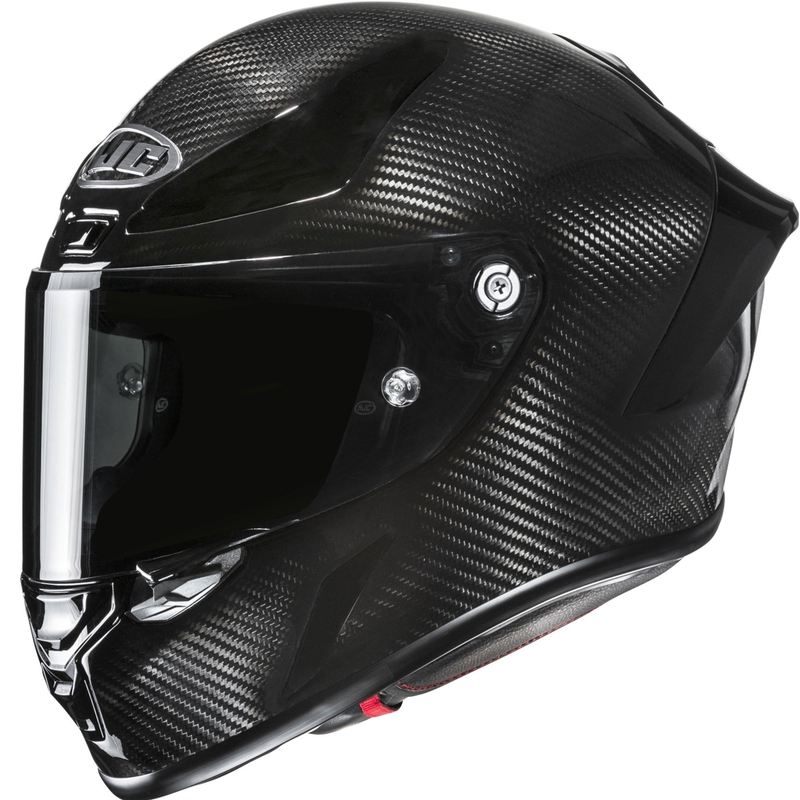 HJC RPHA 1 V2 CARBON Solid zárt motoros bukósisak fekete