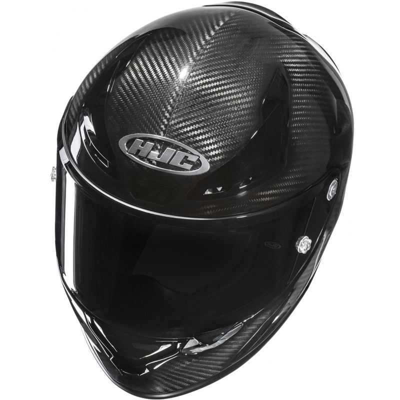 HJC RPHA 1 V2 CARBON Solid zárt motoros bukósisak fekete