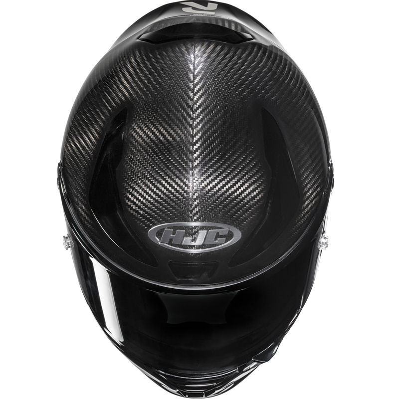 HJC RPHA 1 V2 CARBON Solid zárt motoros bukósisak fekete