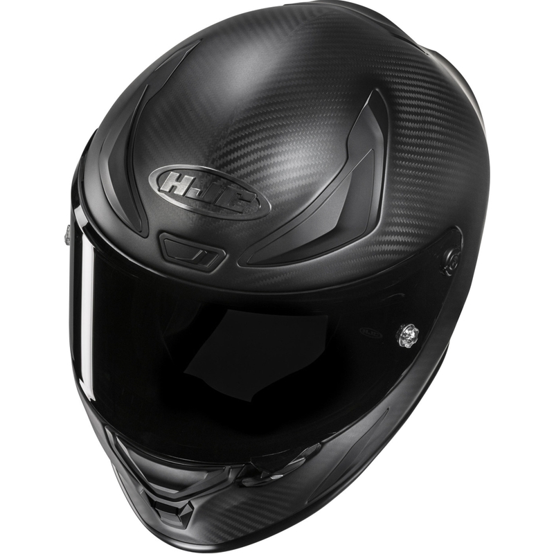 HJC RPHA 1 V2 CARBON Solid zárt motoros bukósisak matt fekete