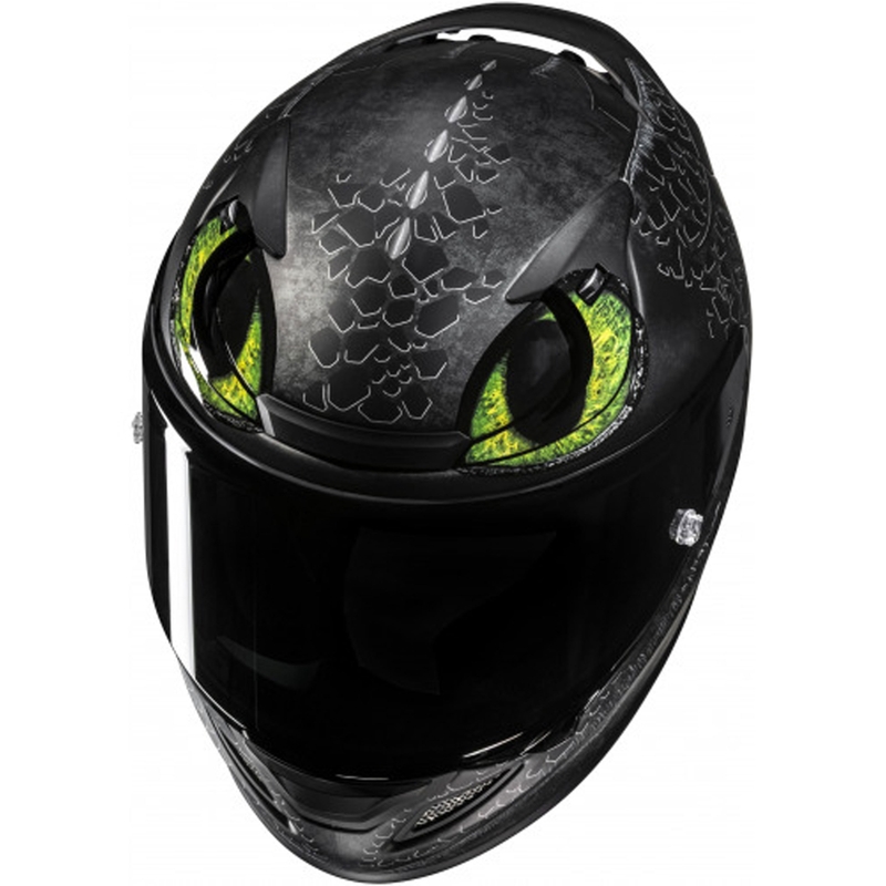 Integrální helma na motorku HJC RPHA 12 Toothless II Universal MC4SF černá