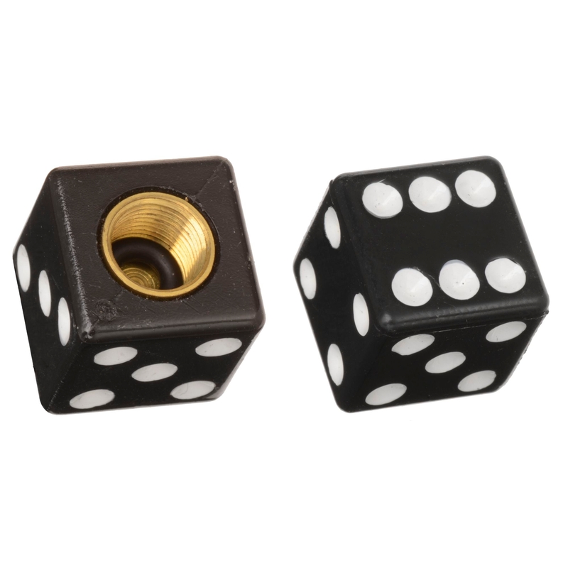 Oxford Lucky Dice szelepsapkák fekete