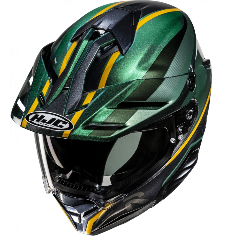 HJC RPHA 60 Arbre MC4 enduro motoros bukósisak zöld-fekete-sárga