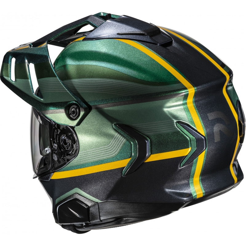 HJC RPHA 60 Arbre MC4 enduro motoros bukósisak zöld-fekete-sárga