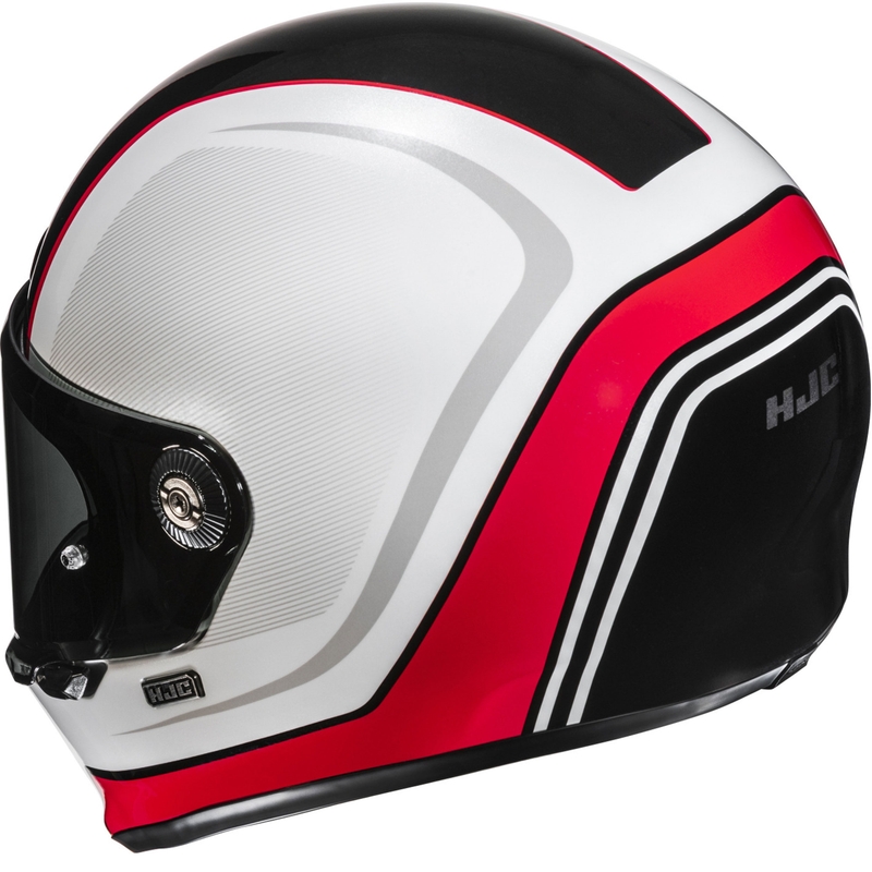 HJC V10 Hodu MC1 zárt motoros bukósisak fehér-fekete-piros