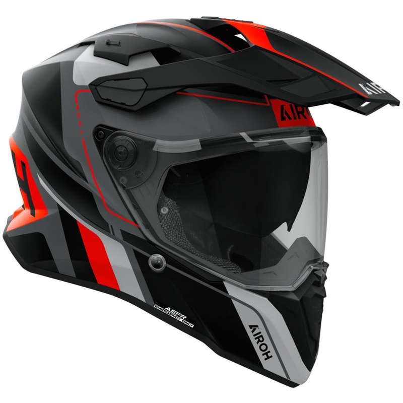 Airoh Commander 2 Skip enduro bukósisak matt narancssárga