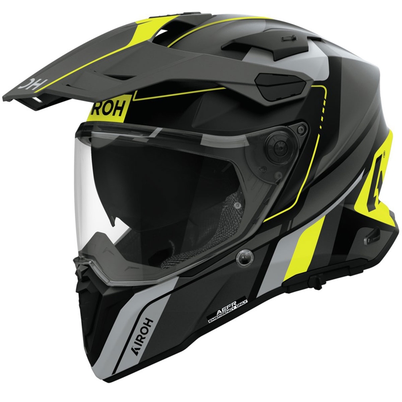 Airoh Commander 2 Skip enduro bukósisak matt sárga
