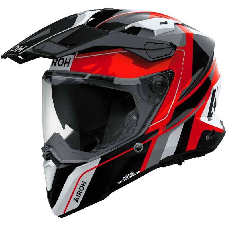 Airoh Commander 2 Skip enduro bukósisak fényes piros