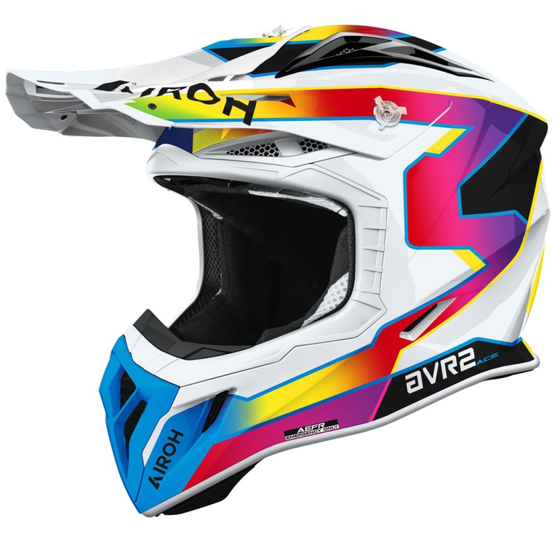 Airoh Aviator ACE 2 Sunrise motokrossz bukósisak fényes többszínű