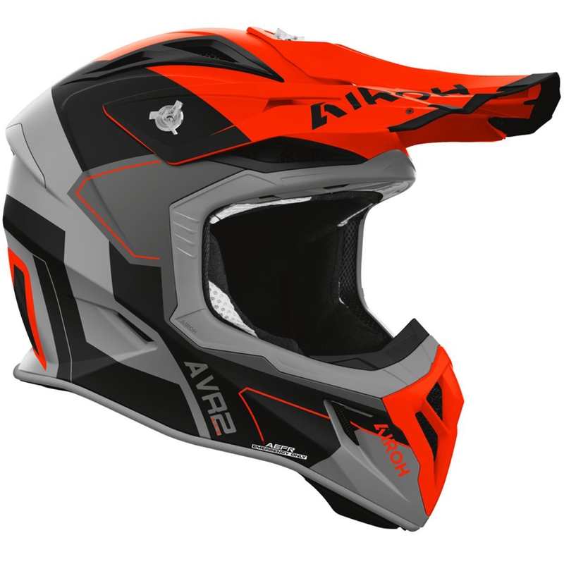 Airoh Aviator ACE 2 Shield motokrossz bukósisak matt narancssárga