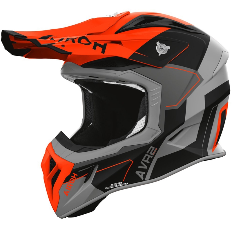 Airoh Aviator ACE 2 Shield motokrossz bukósisak matt narancssárga