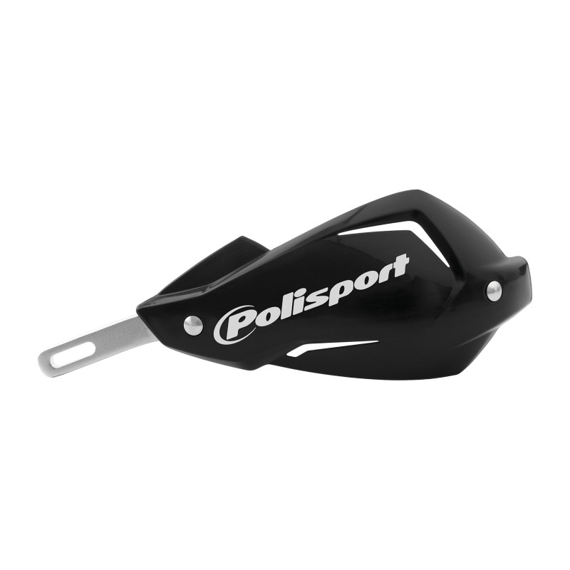 Handguard POLISPORT FWA - TOUQUET with universal handlebar mounting kit fekete