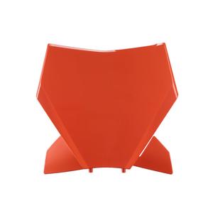 Number Plate POLISPORT 8672000001 Orange OEM Color