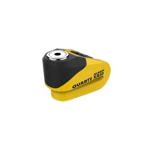 Zámek kotoučové brzdy Oxford Quartz Alarm XA10 žluto-černý