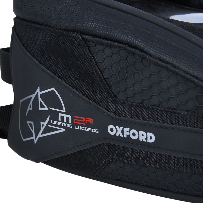 Tartálytáska Oxford M2R motorkerékpárhoz fekete