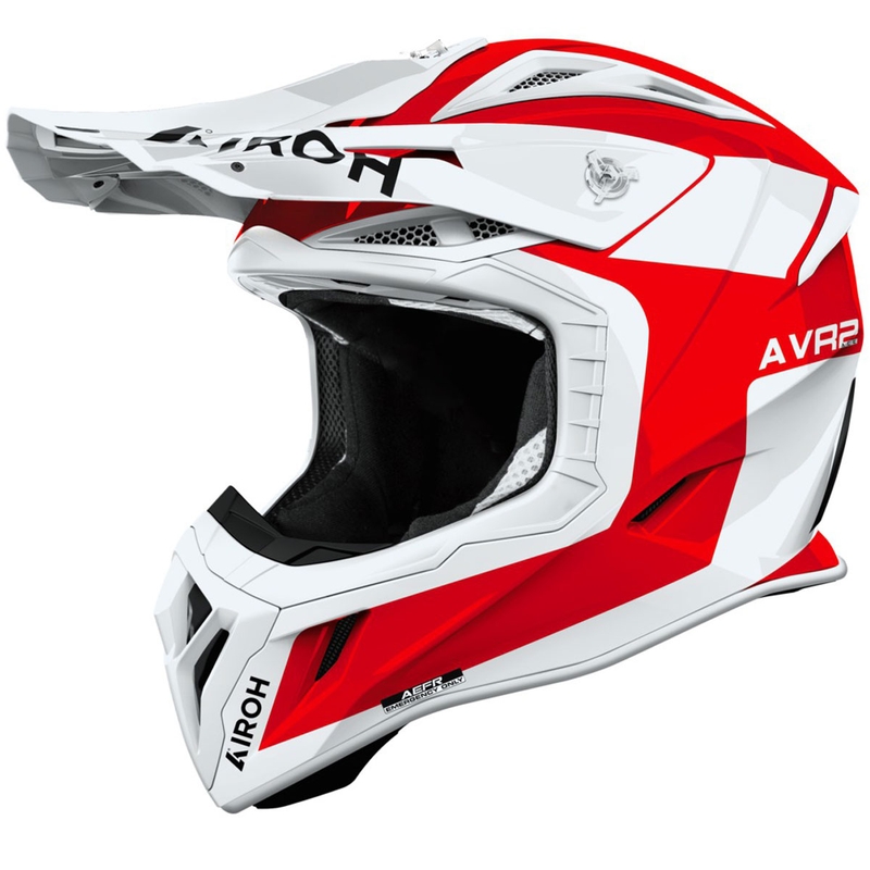 Airoh Aviator ACE 2 Iron motokrossz bukósisak fényes piros