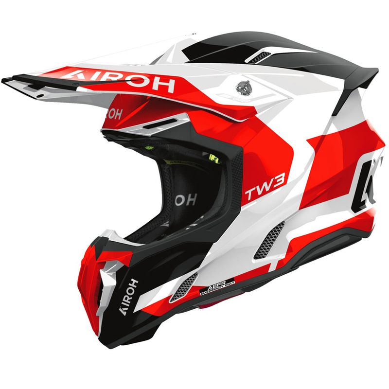 Airoh Twist 3 Fancy motokrossz bukósisak fényes piros