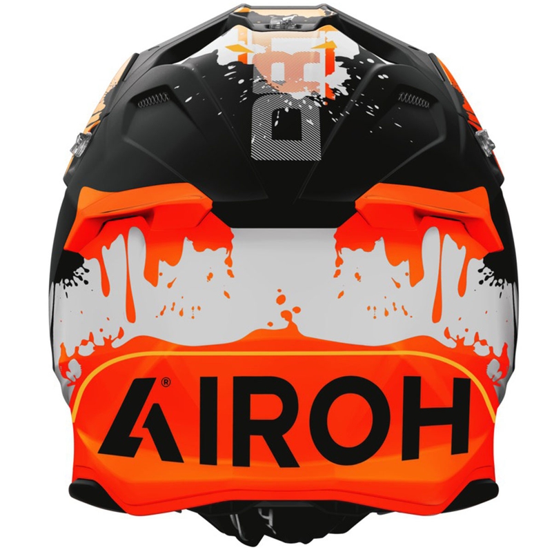 Airoh Twist 3 Dirt motokrossz bukósisak matt fekete-narancssárga