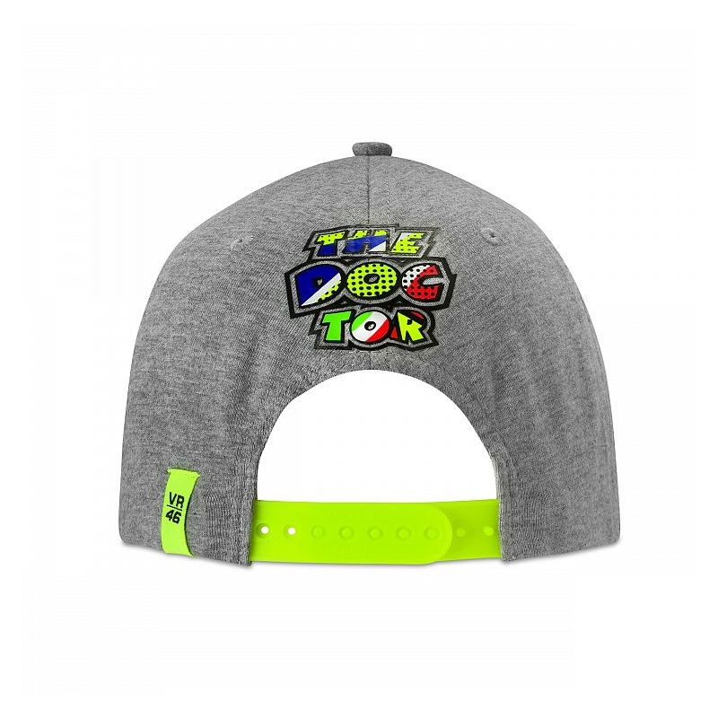 Női sapka VR46 Valentino Rossi szürke