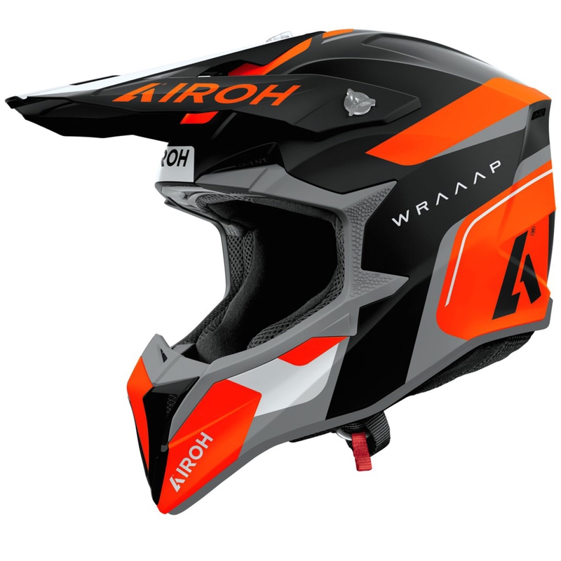 Airoh Wraaap Conquer motokrossz sisak matt narancssárga