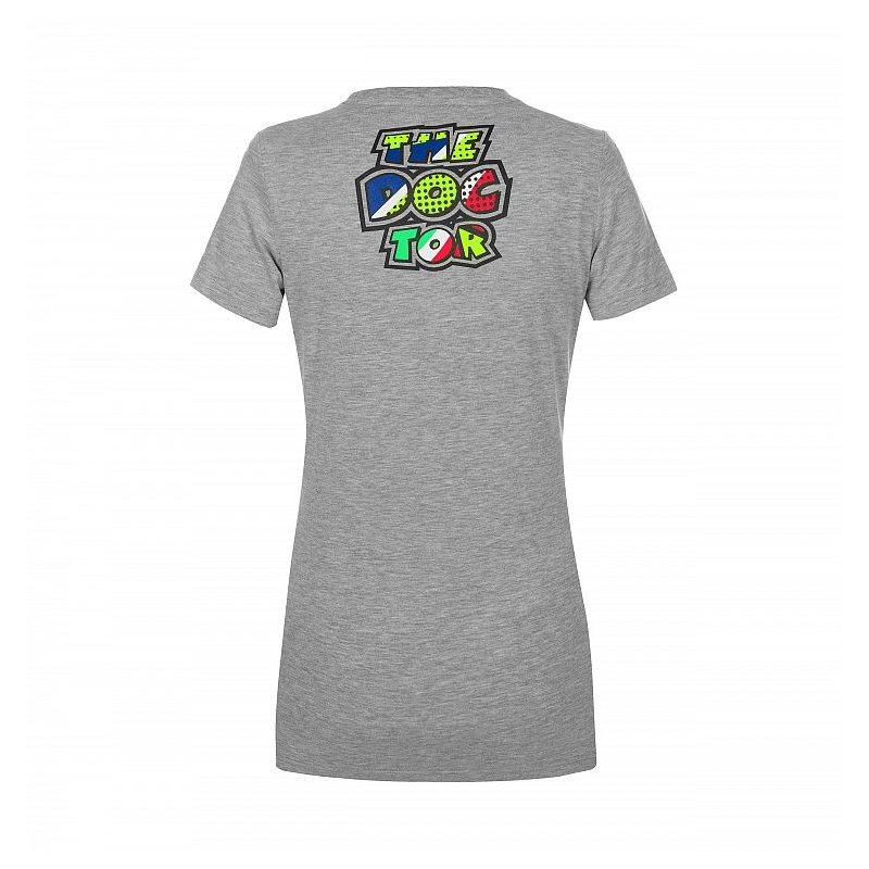 Női póló VR46 Valentino Rossi POP ART szürke kiárusítás