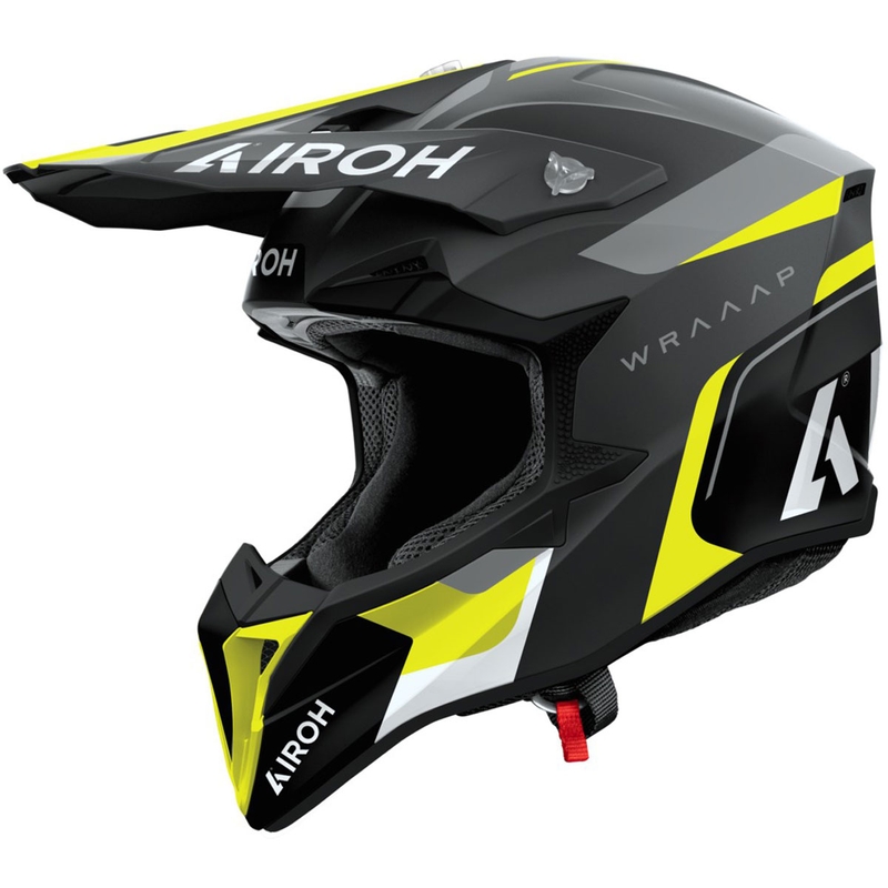 Airoh Wraaap Conquer motokrossz sisak matt sárga