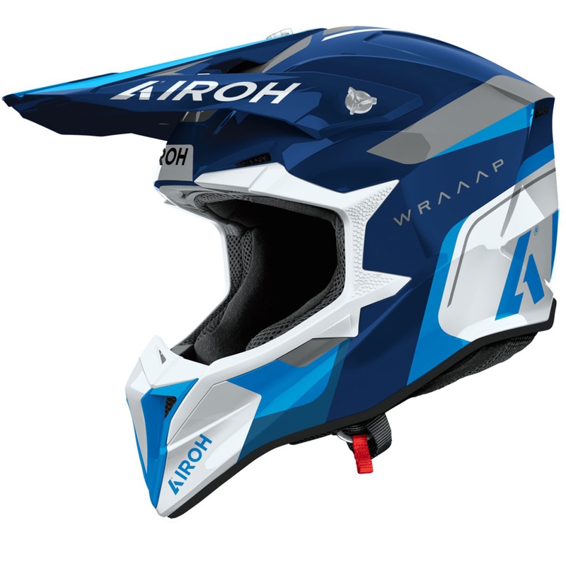 Airoh Wraaap Conquer motokrossz sisak fényes kék