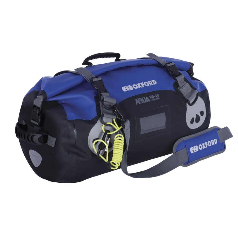 Vízálló táska Oxford Aqua RB-30 Roll Bag fekete-kék