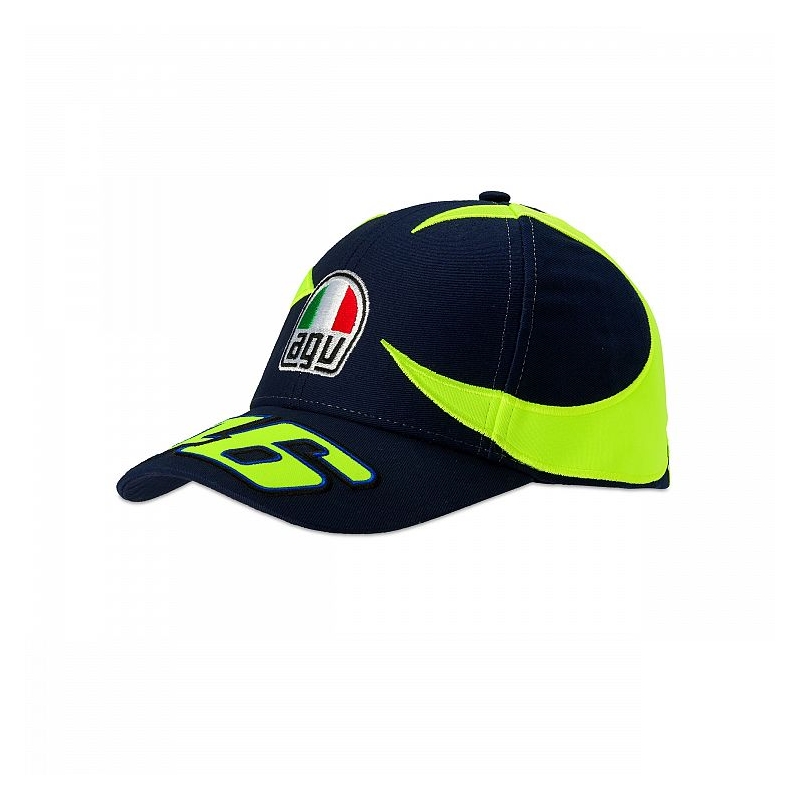 Gyermeksapka VR46 Valentino Rossi REPLICA SUN ÉS HOLD kék-sárga