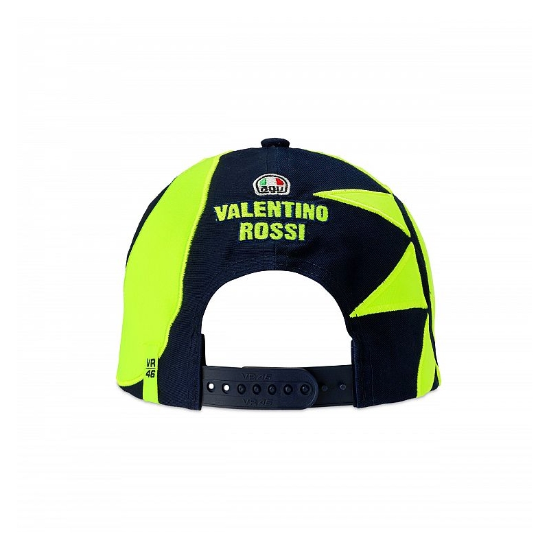 Gyermeksapka VR46 Valentino Rossi REPLICA SUN ÉS HOLD kék-sárga