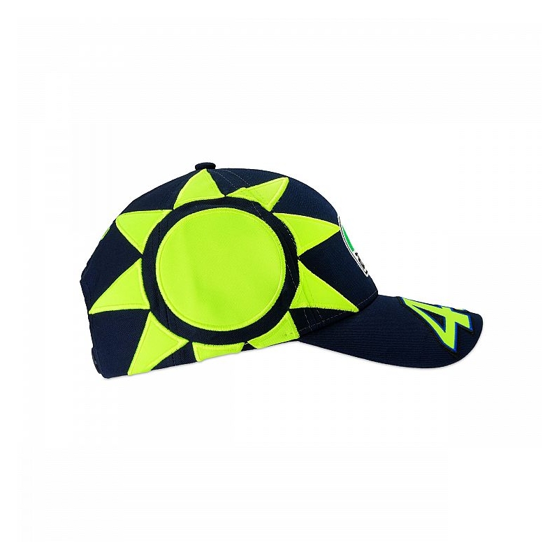 Gyermeksapka VR46 Valentino Rossi REPLICA SUN ÉS HOLD kék-sárga