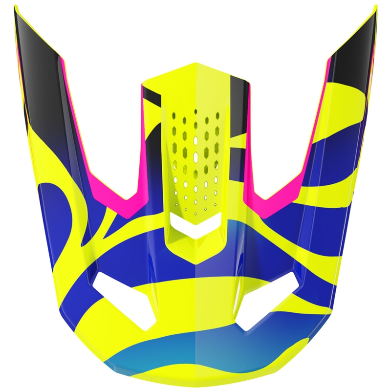 Shot Speed Ghost gyerek bukósisakhoz sild fényes fluo sárga