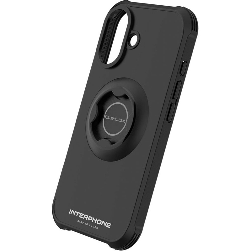 Interphone QUIKLOX Tetraforce-Apple iPhone 17 mobiltelefontok fekete