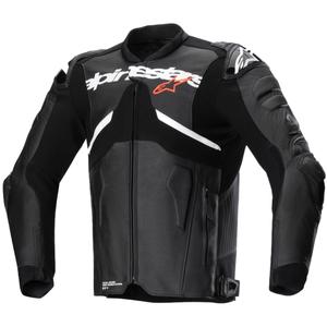 Alpinestars Atem 5 bőr motoros kabát fekete-fehér