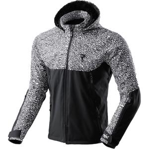 Rebelhorn Slash Noriaki softshell motoros kabát fekete-fehér