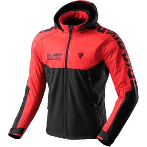 Rebelhorn Slash softshell motoros kabát fekete-piros
