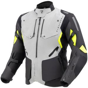 Rebelhorn Hiker IV motoros kabát fekete-szürke-fluo sárga