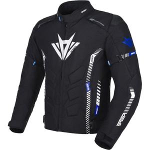 RSA Rider motoros kabát fekete-fehér-kék