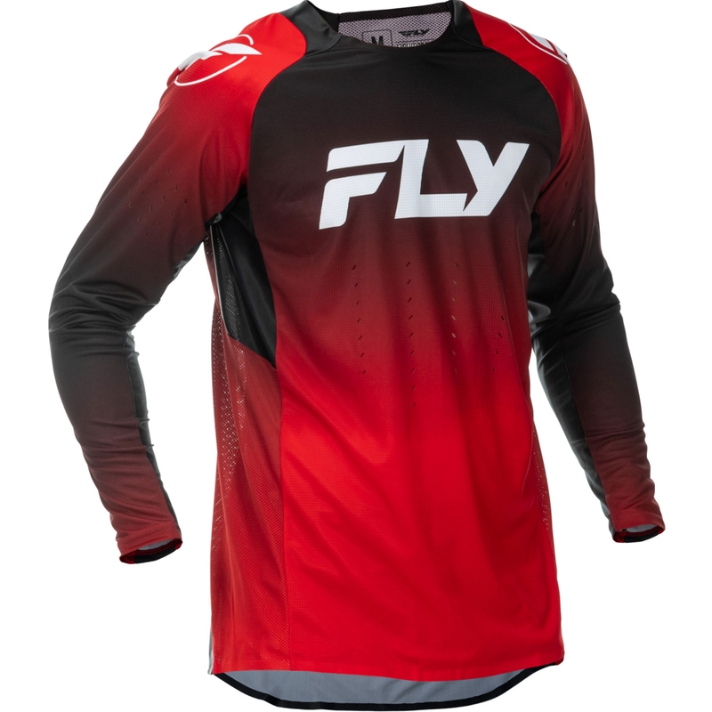 FLY Racing Evolution motokrossz mez piros-fekete-fehér