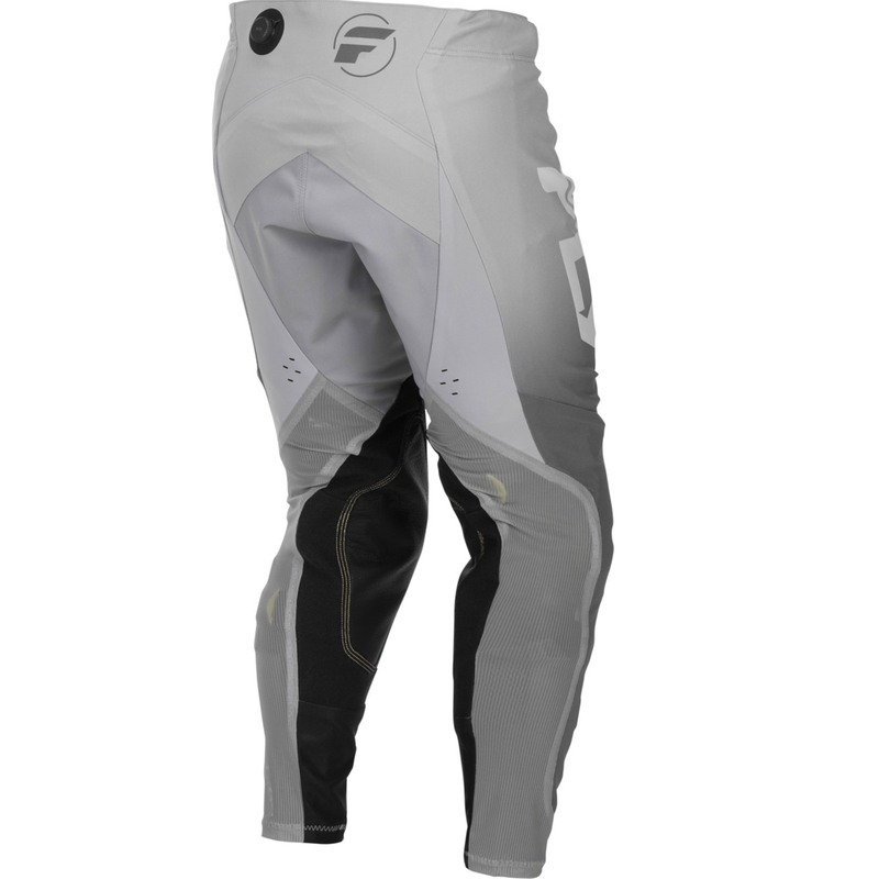FLY Racing Evolution motokrossz nadrág fehér-szürke