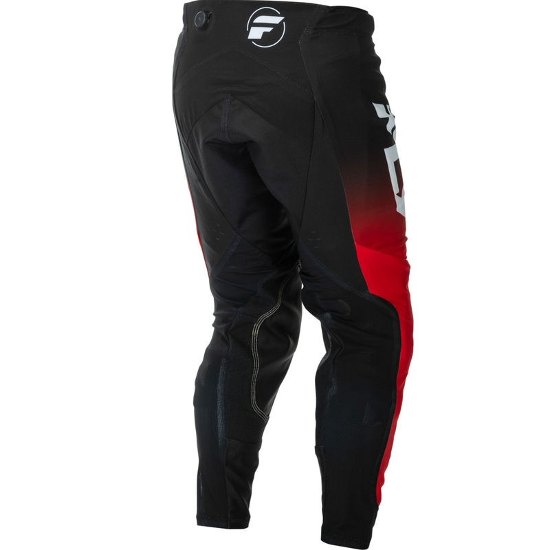 FLY Racing Evolution motokrossz nadrág piros-fekete-fehér