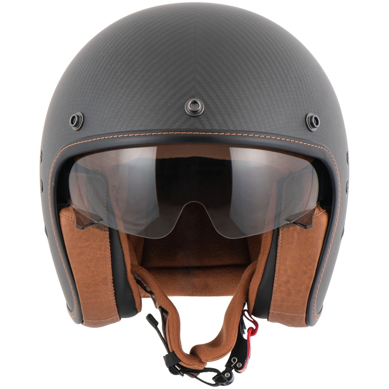 Scorpion Belfast Evo Carbon nyitott sisak matt fekete