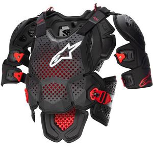 Alpinestars A-10 2 protektoring fekete-antracit-piros